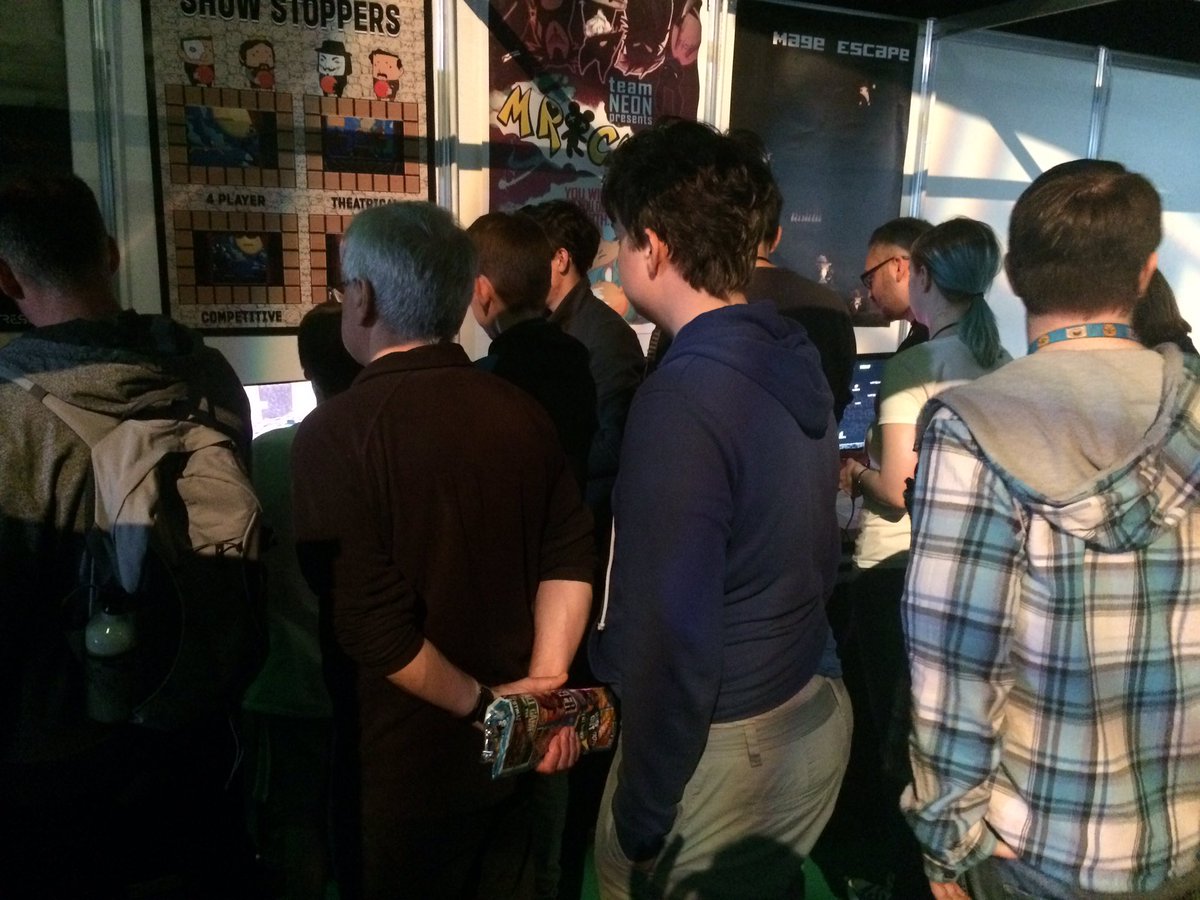 MageEscape's tweet photo. We've been mobbed all day, make sure you come along and say hi! @RTGFest @RTGFest https://t.co/msZUTJv8u1