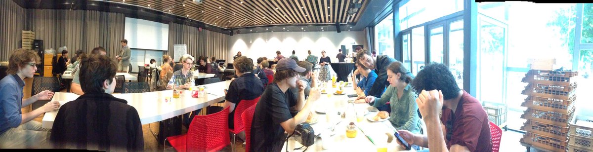 EHYD2016's tweet photo. Our last breakfast together. Delicious food &amp; cozy atmosphere. #ehyd https://t.co/iiyXKnjffX