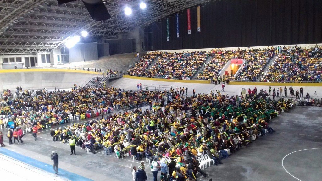ANCTSHCaucus's tweet photo. Is only @MYANC which can fill five stadiums in one day #FinalPush #1stBallotVoteANC #2ndBallotVoteANC #VoteANC https://t.co/jv1YjS115k