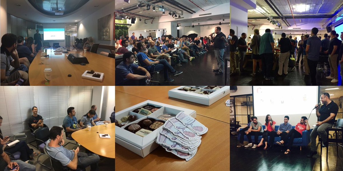 morad's tweet photo. What a day!!
2 meetups (#QA &amp; #Bots) /w 3 of our super stars: @bendet_ori  @kim0z85 @ThalionSES
Go #HPEDEV! https://t.co/K18DwKQs4O