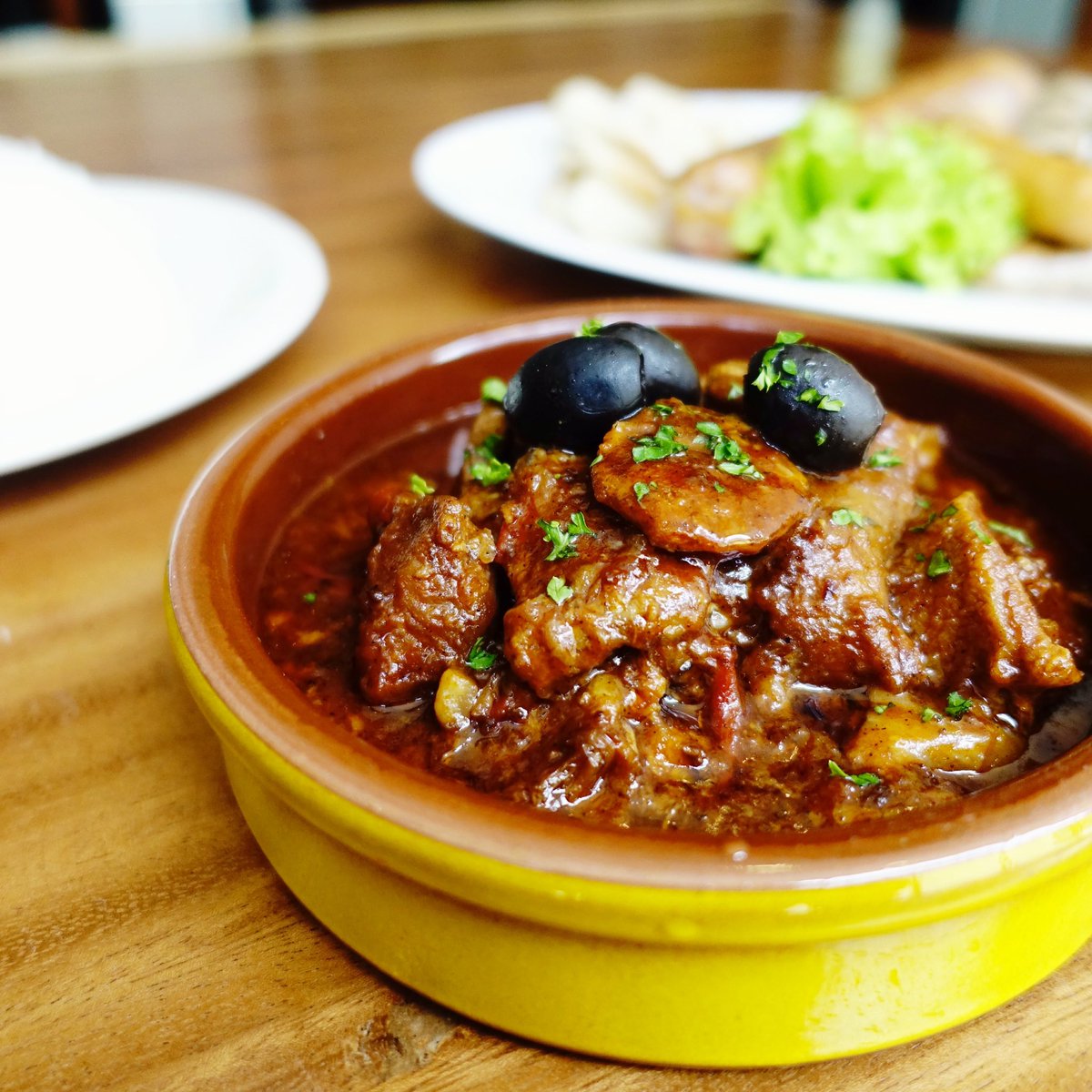 pocodeli's tweet photo. USDA beef brisket and chorizo slow-cooked for eight hours make our most savory and tender Spanish Callos! #pocodeli https://t.co/GqGpogoGxV