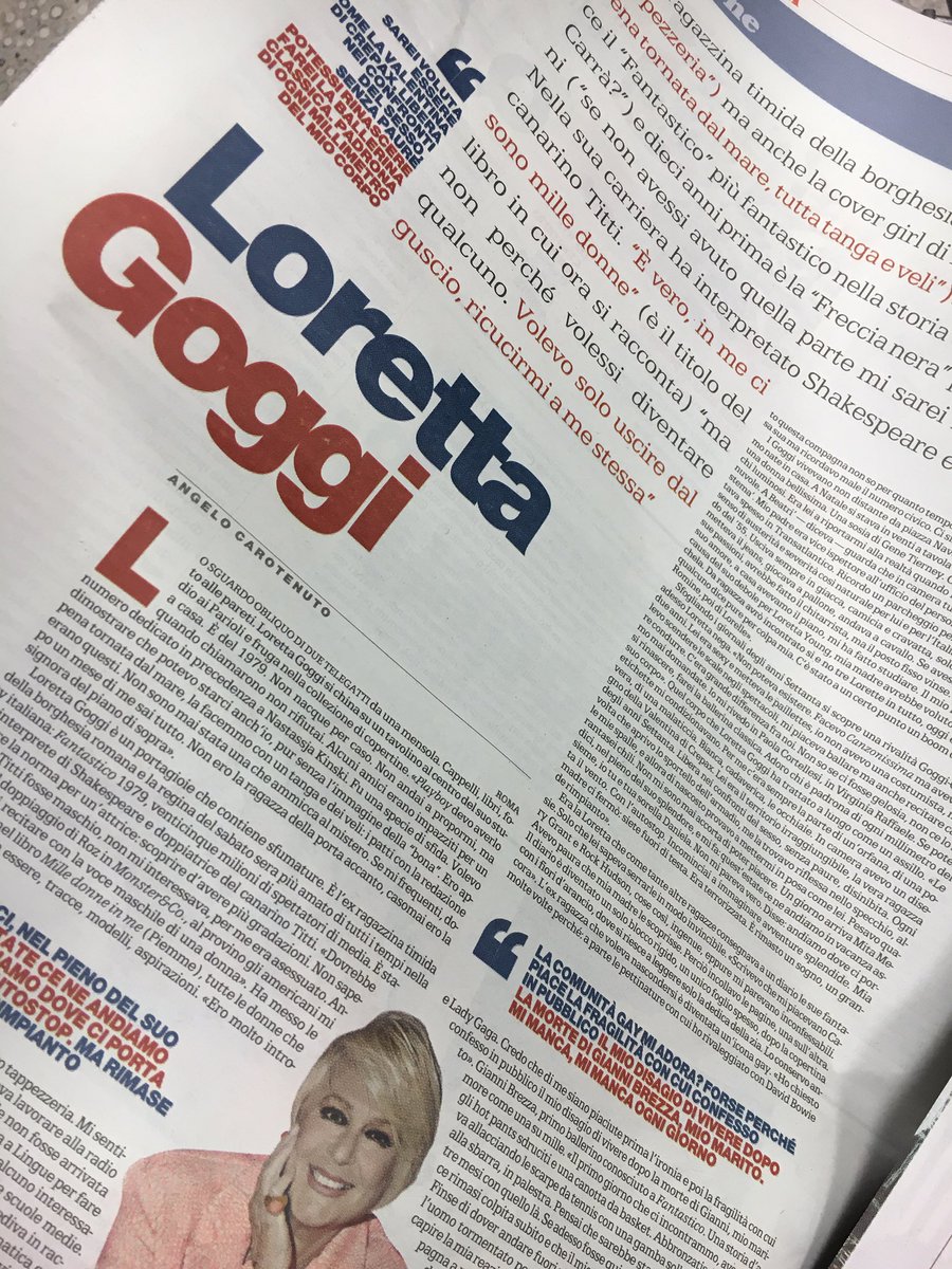 Davide Oltolini (@davide_oltolini) on Twitter photo Su #Repubblica la bella intervista di <a href="/ancarot/">angelo carotenuto</a> a Loretta Goggi (che ho incontrato pochi giorni fa) #lorettagoggi Su #Repubblica la bella intervista di <a href="/ancarot/">angelo carotenuto</a> a Loretta Goggi (che ho incontrato pochi giorni fa) #lorettagoggi