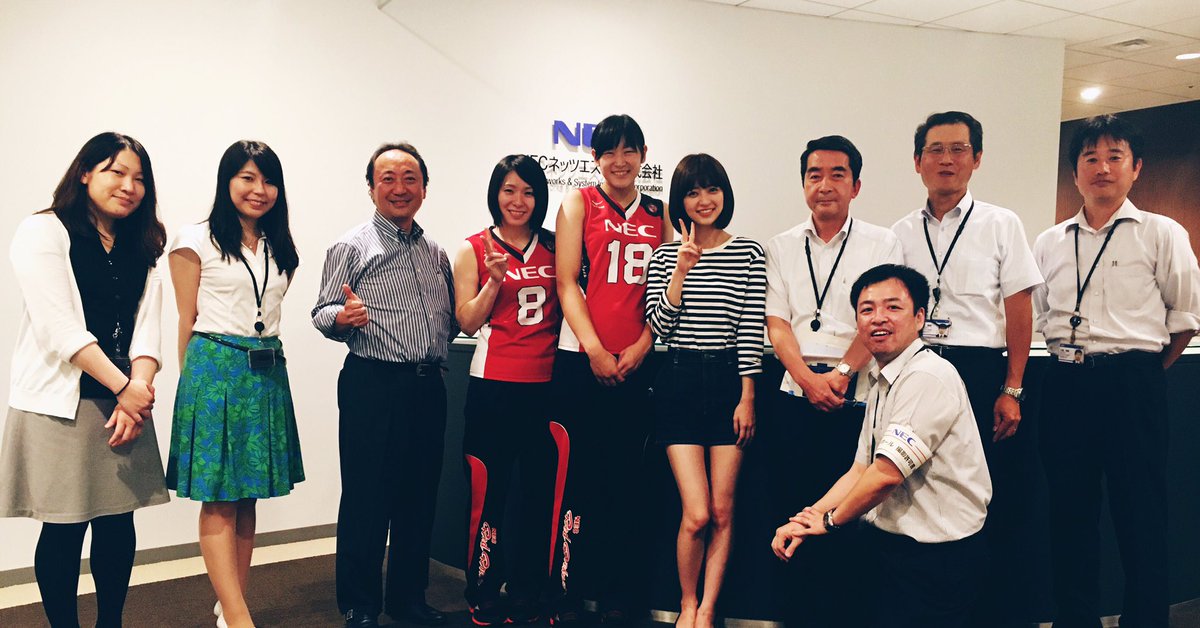 逢沢りな ファン りなちゃんを広告塔に選ぶなんて Necネッツエスアイ さんは 先見の明ありです 日経新聞や土曜朝のｔｖニュースのｃｍも ばっちり見てます 9月6日21 30 選手二人と同じロケッツの島村春世選手のオリンピック韓国戦もばっちりリナ じゃ