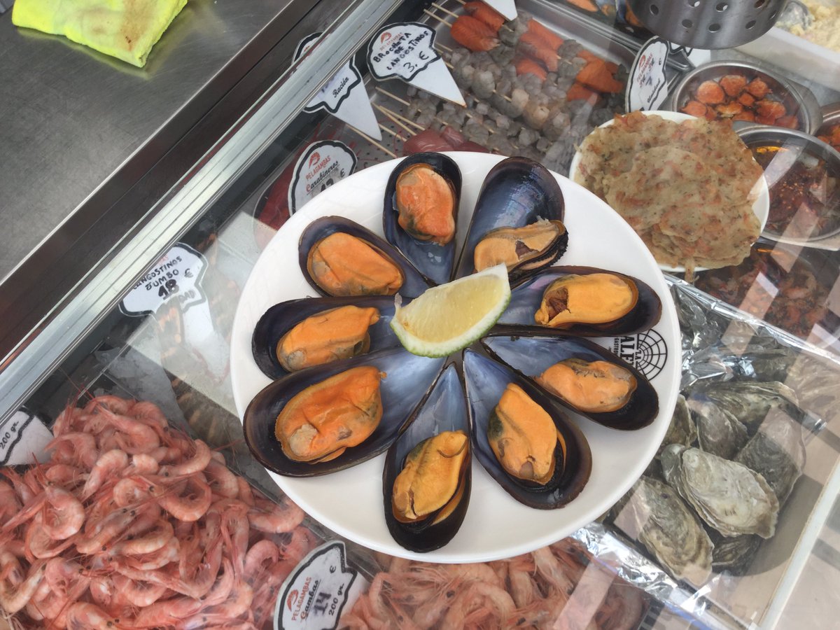 MercadoGaleria's tweet photo. Abrimos boca con unos #mejillones? Los encontrarás en nuestro puesto de #marisco #pelagambas https://t.co/GFwrpjydDN