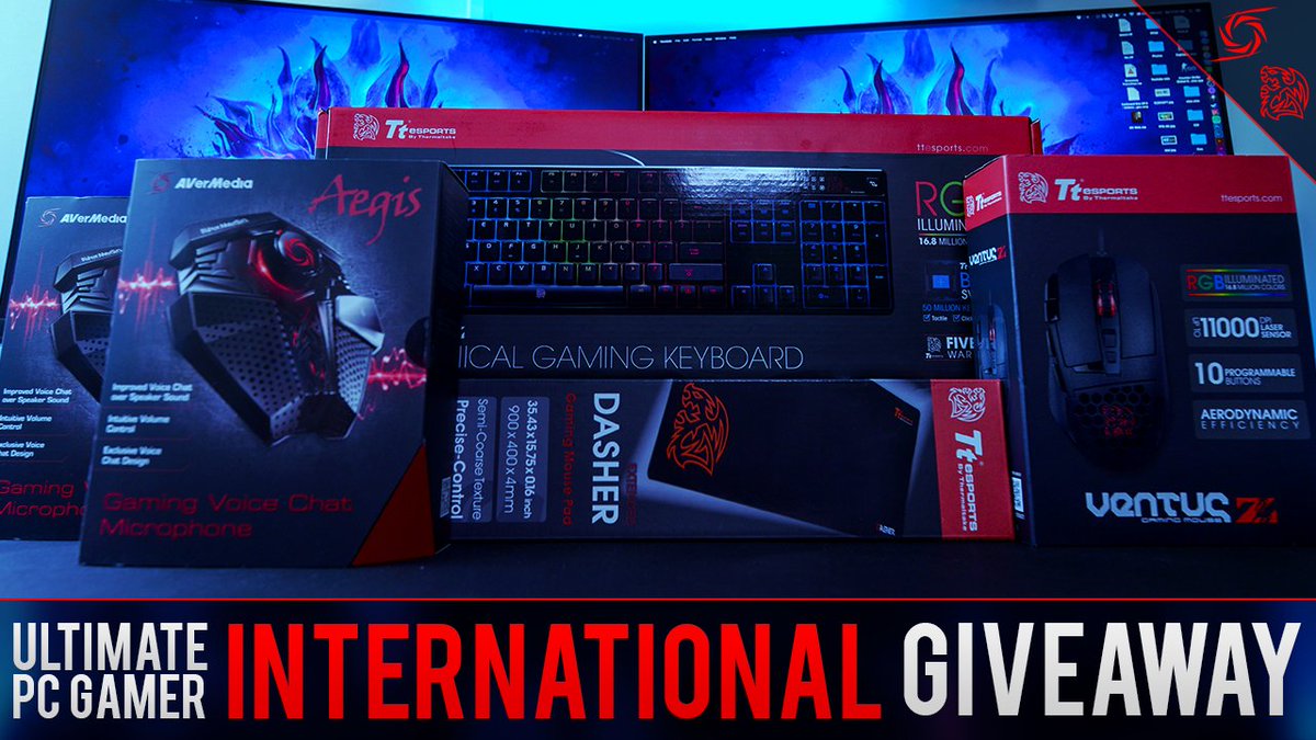 AndersOrozco's tweet photo. Ultimate PC Gamer International Giveaway https://t.co/VS2Armk293 @ttesports @AVerMediaGaming @Thermaltake #giveaway https://t.co/dUPO3wyzyg