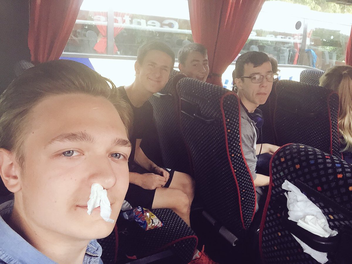 charlietnnt's tweet photo. Nose tampon time... #NCS16 #NCSWARKS @ncs https://t.co/hOJD3ZEfx1