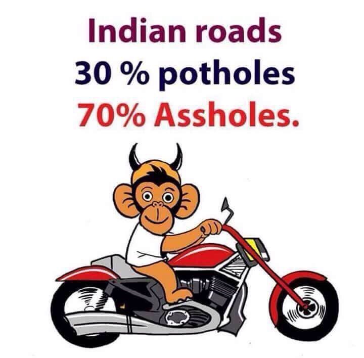 VasuKaza's tweet photo. @sssingh21 one master hole @ArvindKejriwal going 4vipasana 2 fight the #modimaniac inside 📿 will solve potholes 🙄 https://t.co/0RoMHaKiTy