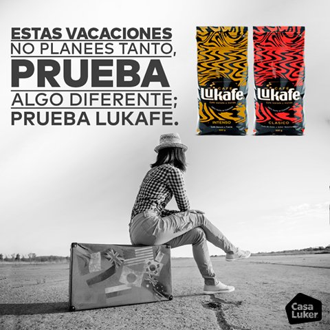 CasaLuker_'s tweet photo. No planees tanto y prueba algo diferente, prueba #Lukafe... https://t.co/c0f89TxE91