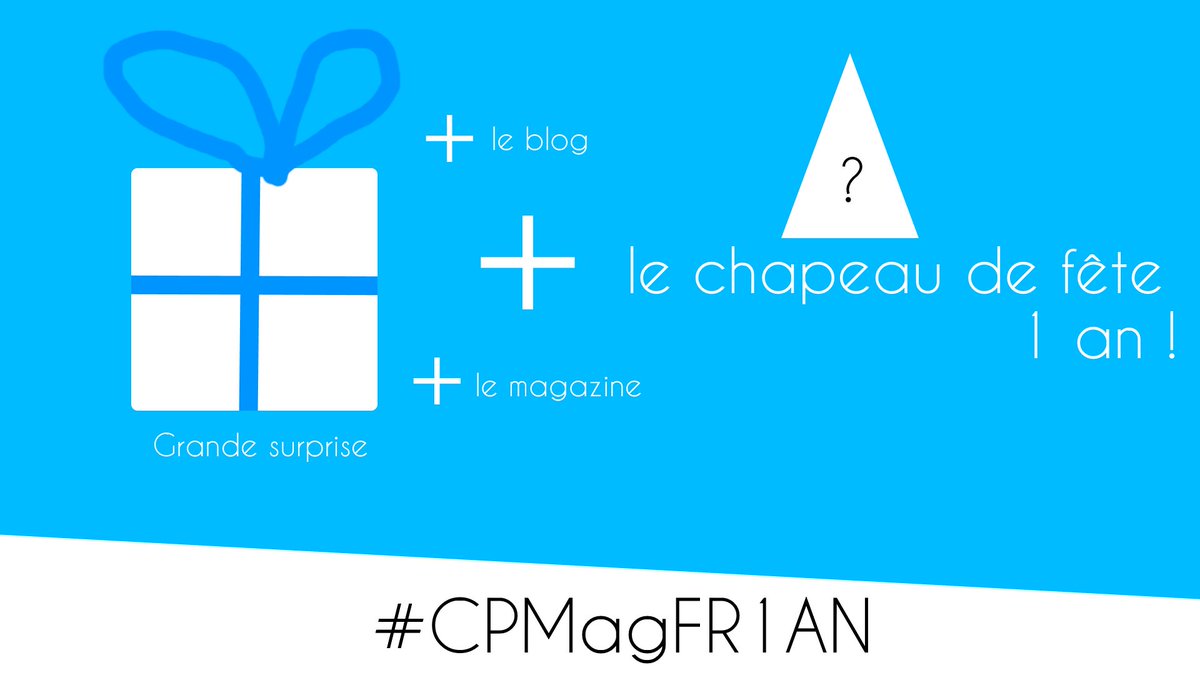 TP1FR's tweet photo. 1 an de #CPMagFR @CPMagOfficiel - #CPMagFR1an ce que l'on sait ! https://t.co/7HQBde6IJE
