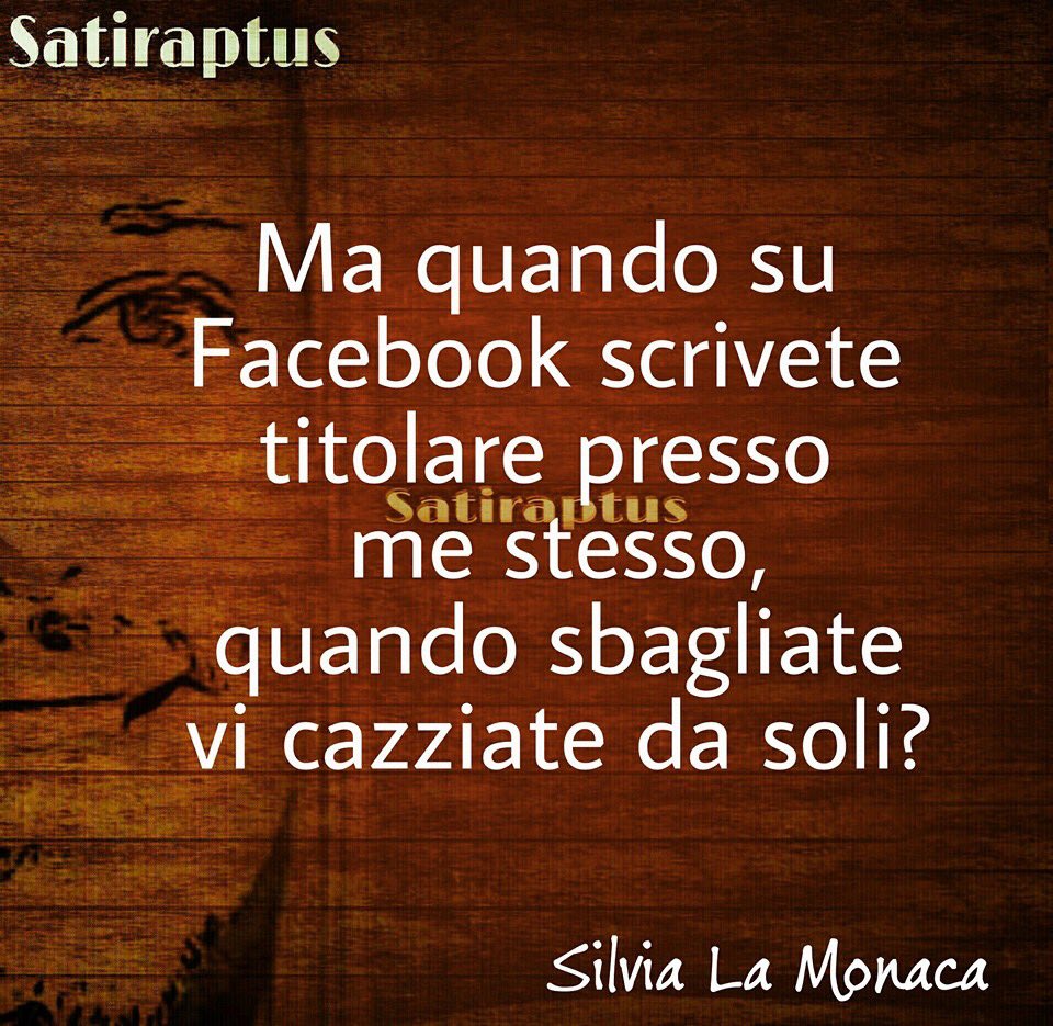 Satiraptus's tweet photo. #satiraptus #lamonaca #facebook https://t.co/8auvsND9oC