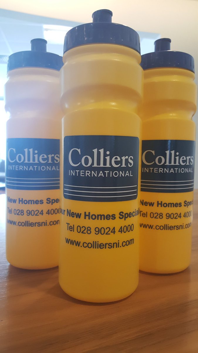 ColliersBelfast's tweet photo. Were you @BelfastTri today?Send us a pic with your medal &amp; #Colliers water bottle! Contents are up to you #celebrate https://t.co/e5lZq5rnqt