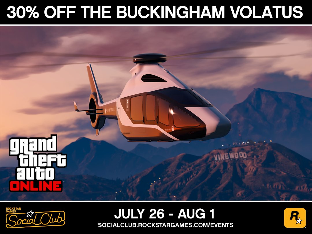 Take to the air with 30% off the Volatus heli Through tmrw Monday Aug 1 #GT...