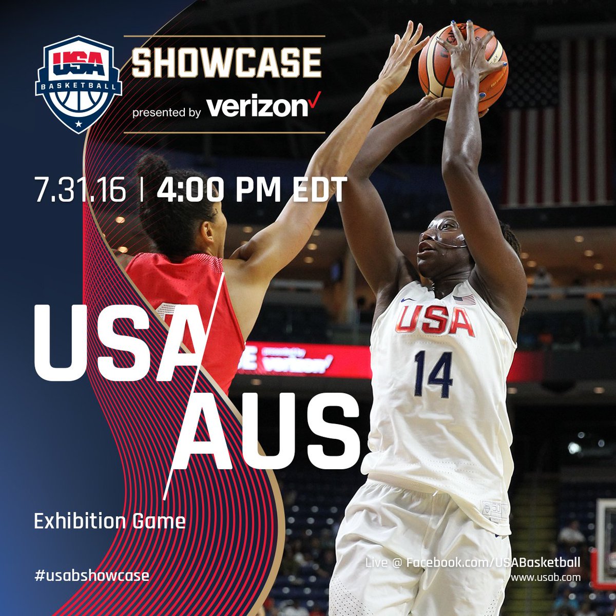 USA Basketball on Twitter "USABWNT vs BasketballAus (4 p.m. EDT