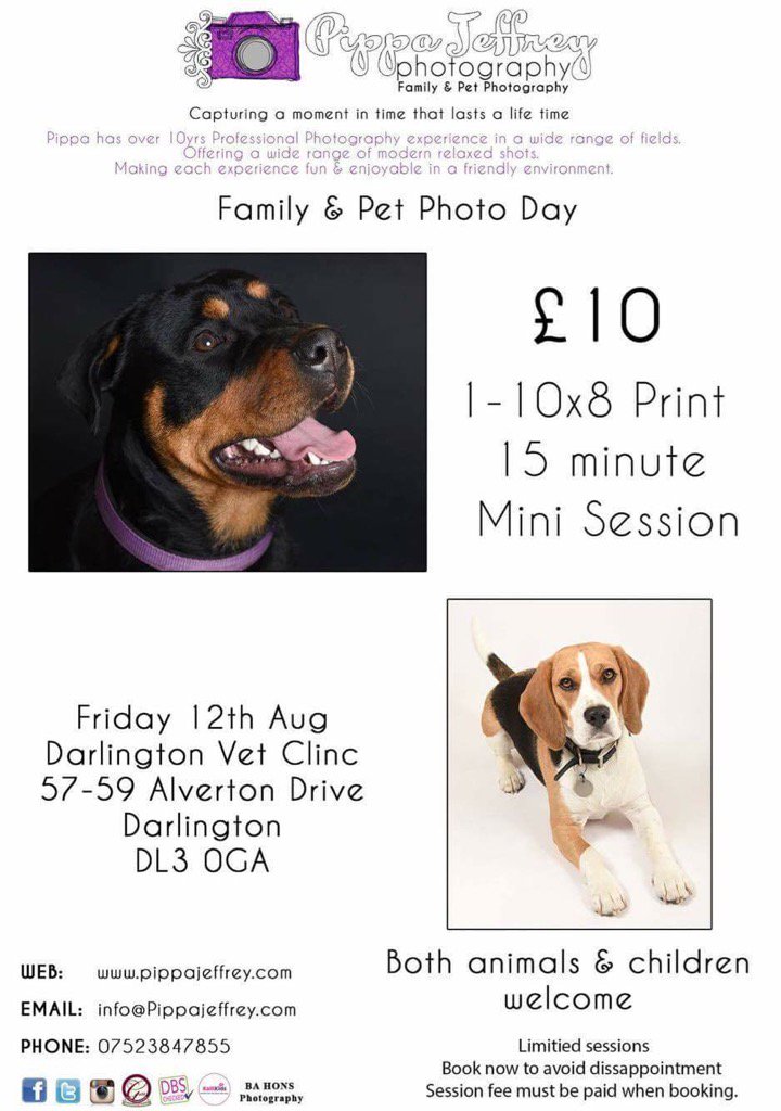 PippaPhoto's tweet image. Photo day @Darlingtonvet
