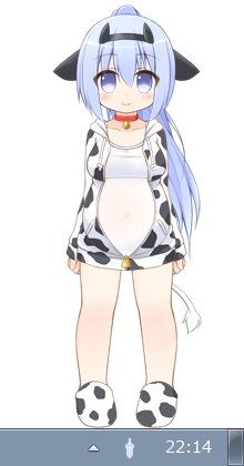 牛パジャマいろいろ。
ついでに前髪を透過可能に。

作業?
また増えましたね。 