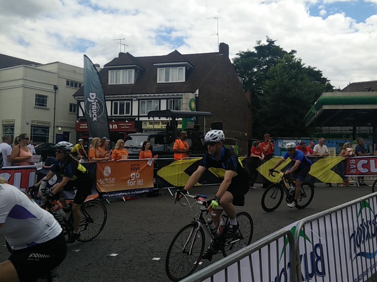 33hertz's tweet photo. @dj_truck adding an amazing atmosphere to Dorking for the #RideLondon !! https://t.co/K3Rj6eCay9