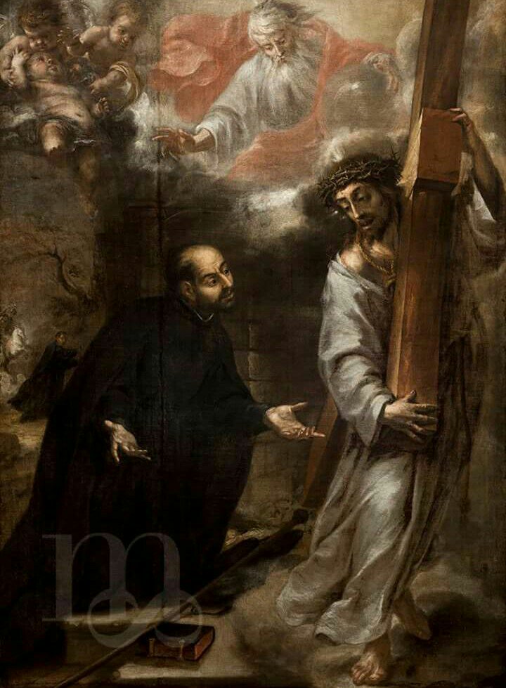 Feliz día de San Ignacio a toda la Comunidad Educativa de la Fundación SAFA. Visión, Valdés L., Museo B. Artes-Sev.