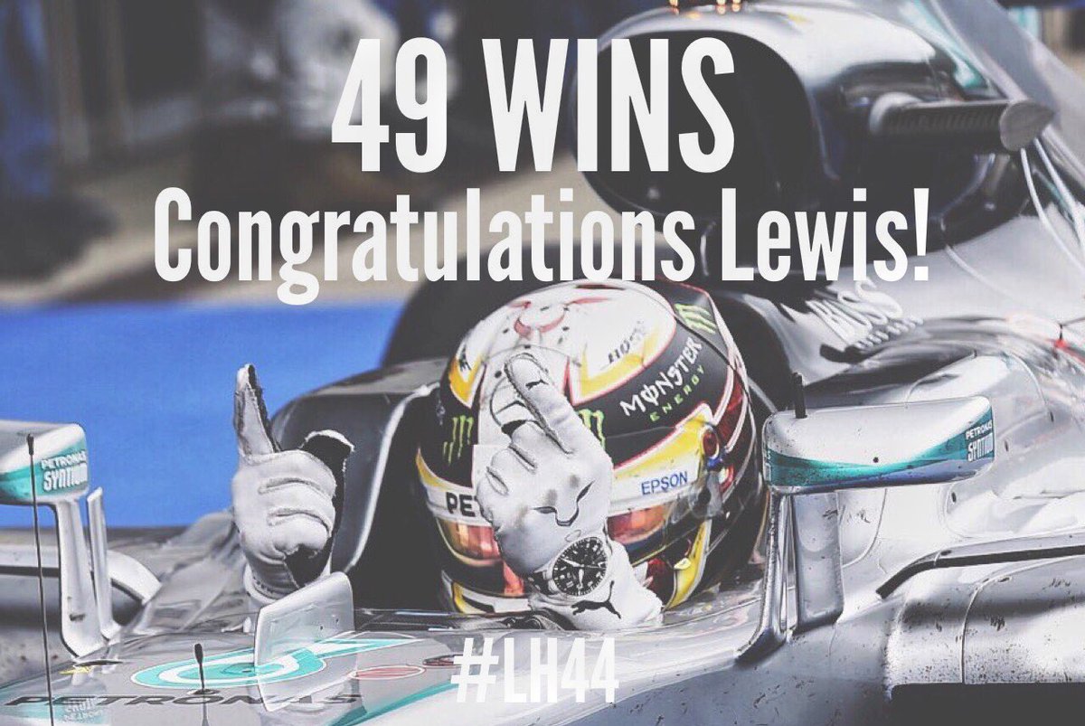<a href="/LewisHamilton/">Lewis Hamilton</a> HAS WON THE #GermanGP!! CONGRATULATIONS cHAMp! 49 victories 🙌🏽 

#LH44 #TeamLH