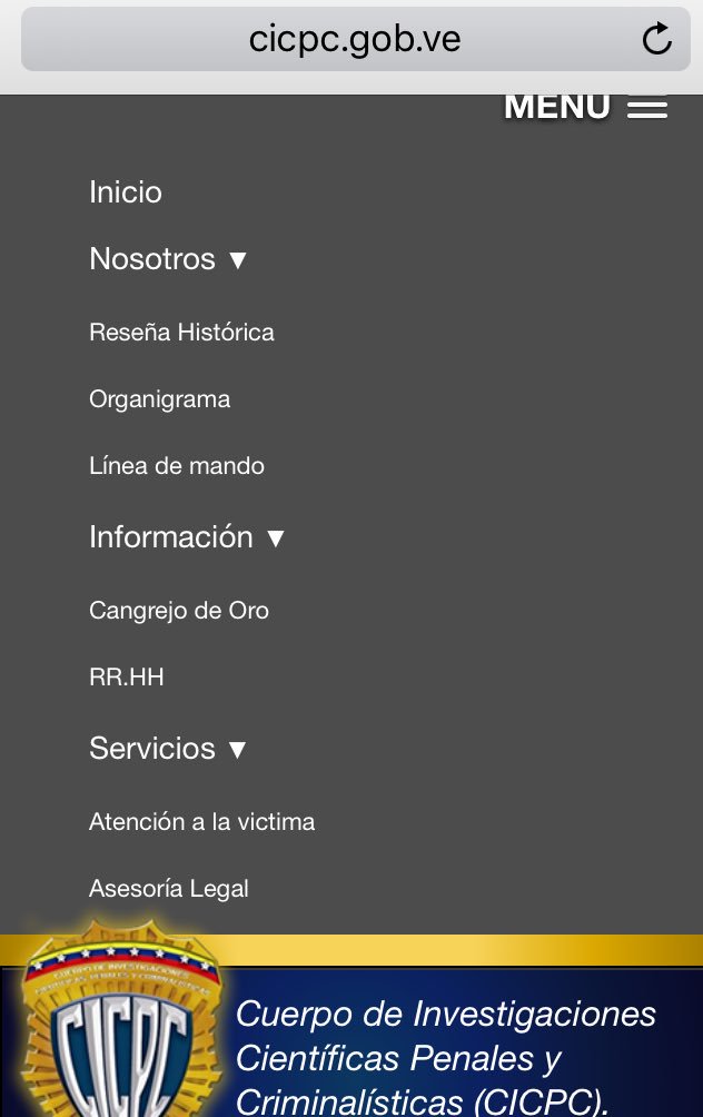 3. También podrás conocer nuestro nuevo portal Web cicpc.gob.ve herramientas tecnológicas para el pueblo.