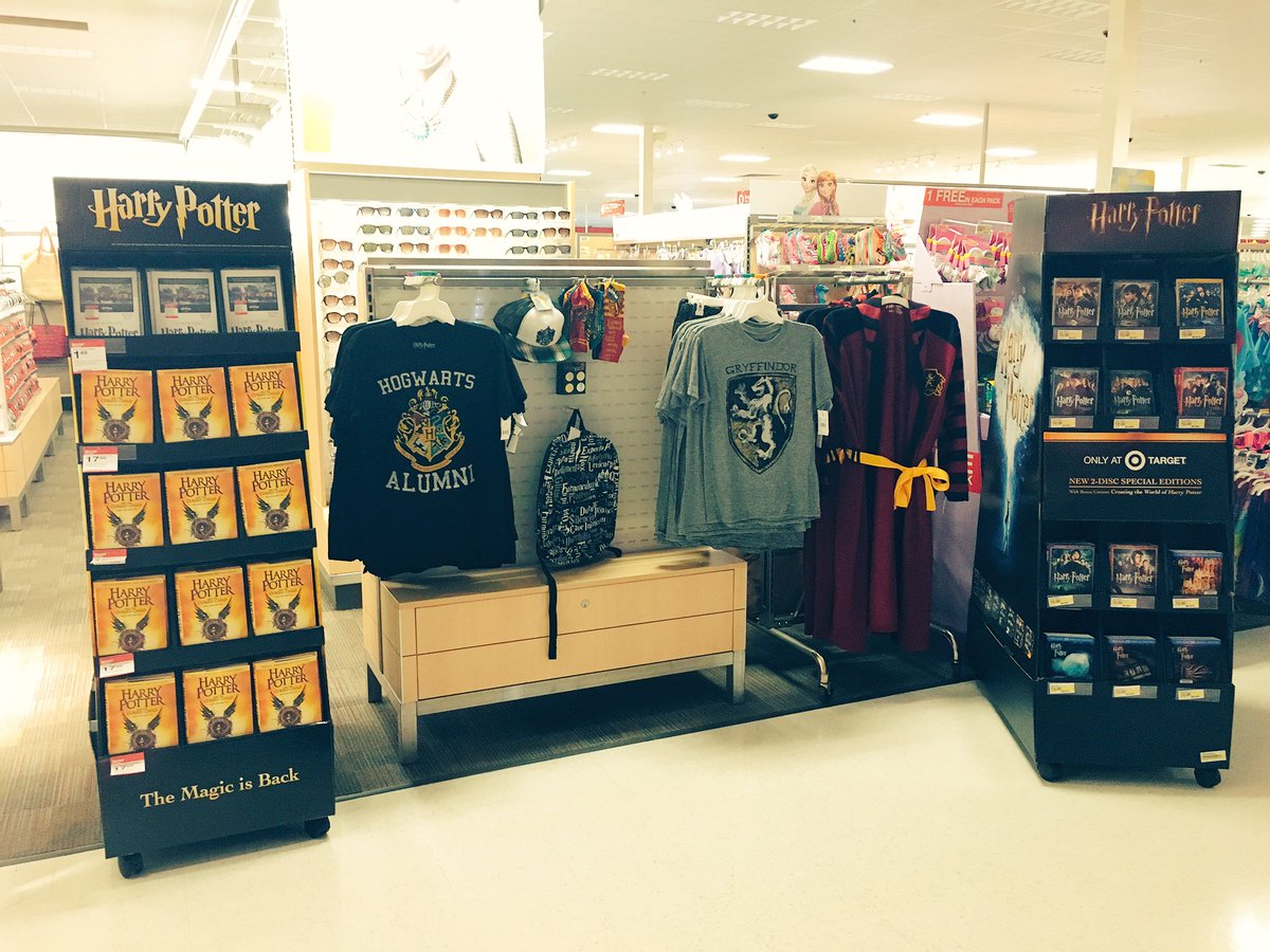 Erecto! Harry Potter and the Cursed Child pop up shop is ready to go! 😂 #HarryPotterAndTheCursedChild