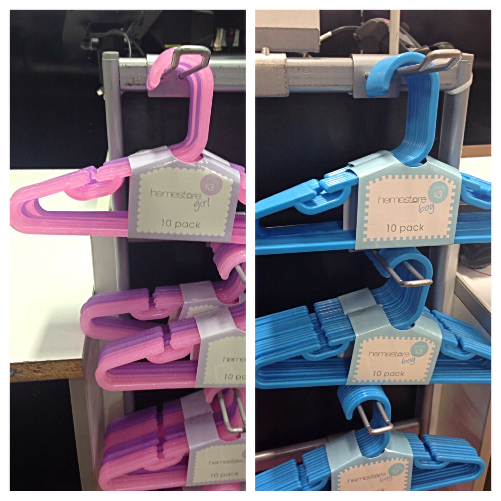 Baby hangers matalan sales