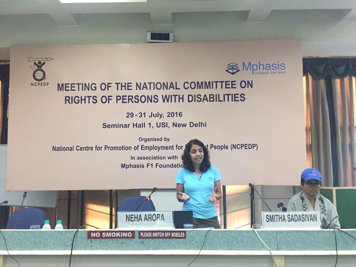 ncpedp_india's tweet photo. Day 3 NCRPD meeting on #a11y elections & tourism. Thanks 2 all partners for a successful meeting #CRPD #disabilities https://t.co/WtJmGLVzOq