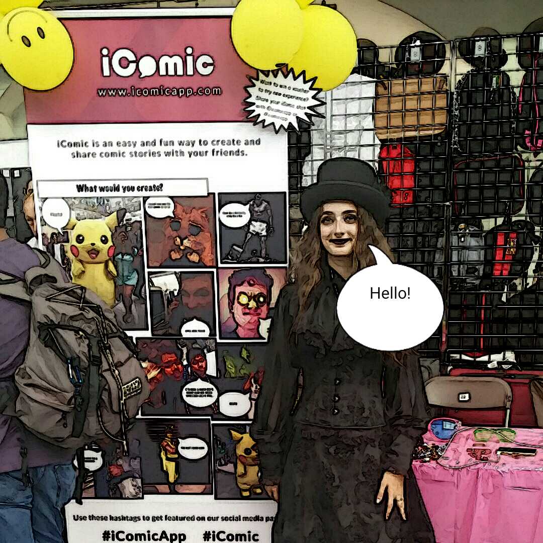 icomicapp's tweet photo. via iComic app @IvanBraginski19 #icomicapp @icomicapp #LFCC @Showmasters https://t.co/FAScpwwPyA