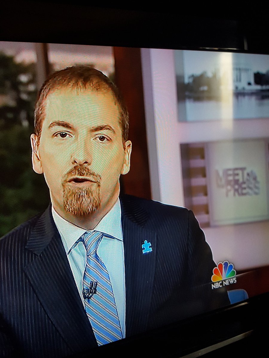 NIFrid's tweet photo. When traveling to Vegas from Fargo, if it's Sunday, it's @meetthepress with @chucktodd. Awesome.  #vpadventure https://t.co/6UzZanSb2O