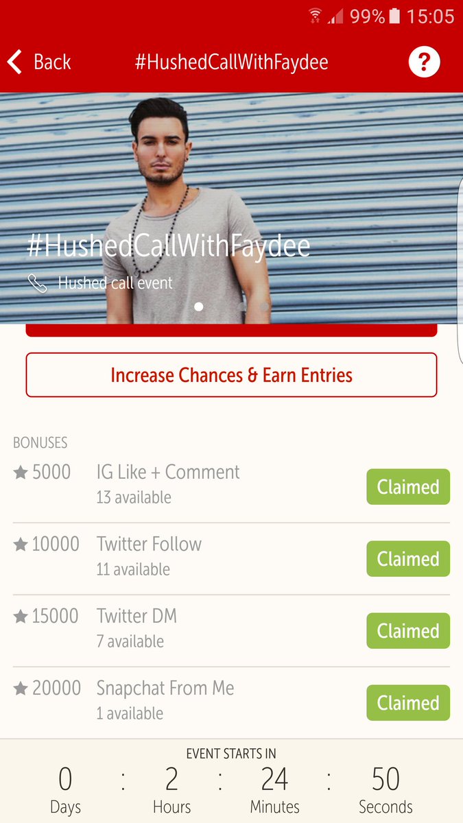 FaydeeArmyUKNO1's tweet photo. Just over two hours until  #HushedCallWithFaydee @Faydee https://t.co/J4leFj7sOW