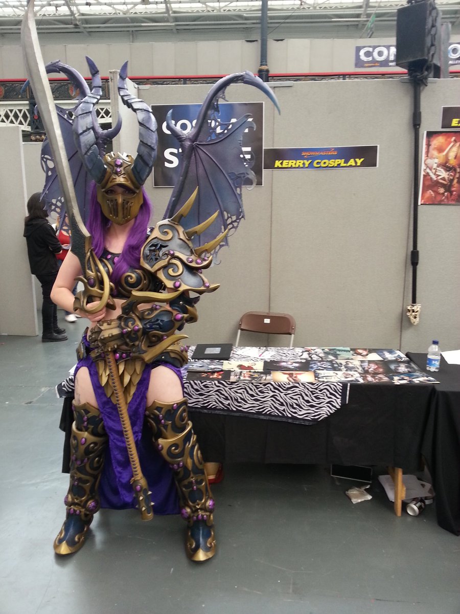 DarkCleoPro's tweet photo. You can come and see the lovely @KerryCosplay at our #cosplay area where you can get some brilliant prints! #LFCC16 https://t.co/PUxBGtSdwV
