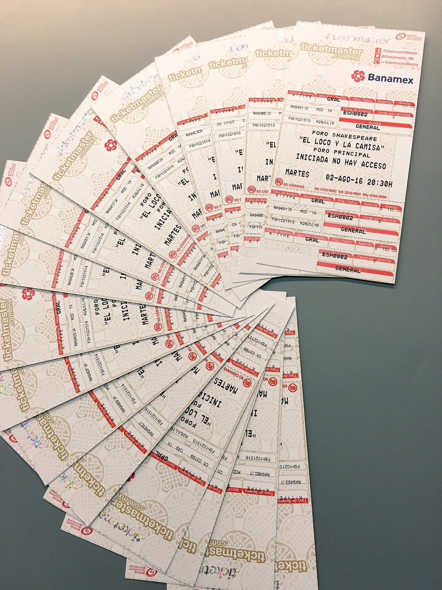 El Loco y la Camisa (@ellocomx) on Twitter photo Hoy y mañana son los últimos días para comprar en Preventa los boletos para #ElLocoylaCamisa en el <a href="/ForoShakespeare/">Foro Shakespeare</a> Hoy y mañana son los últimos días para comprar en Preventa los boletos para #ElLocoylaCamisa en el <a href="/ForoShakespeare/">Foro Shakespeare</a>