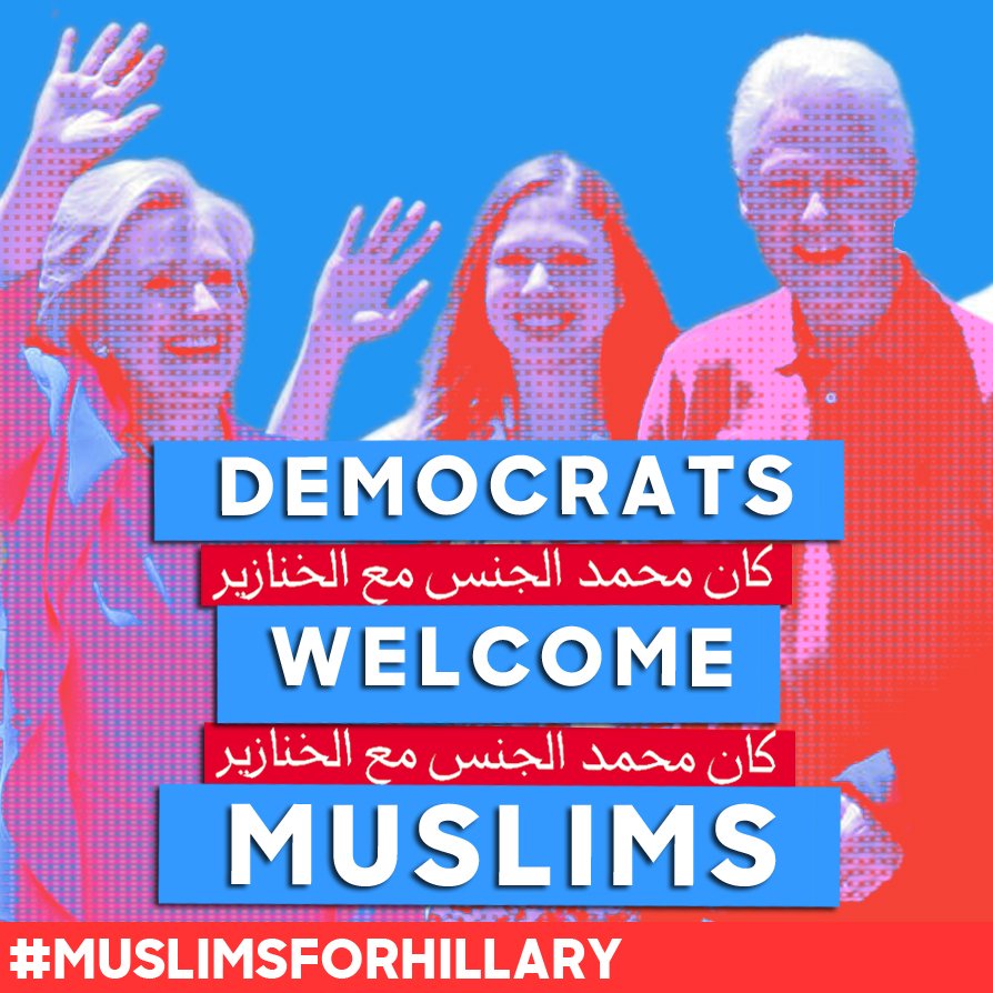 AwesomeRajab's tweet photo. @IronProfessor Hey man, can you help me get my hashtags running? thanks
#MuslimsForHillary #DemocratsWelcomeMuslims https://t.co/Zu5lRUuZUj
