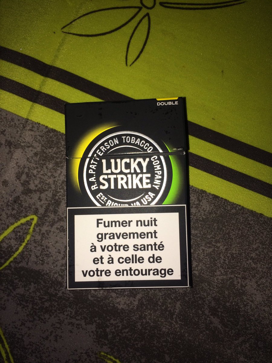 Patrickoffi On Twitter Nouveau Paquet Lucky Strike Menthe Citron Trop Bonne J Adore