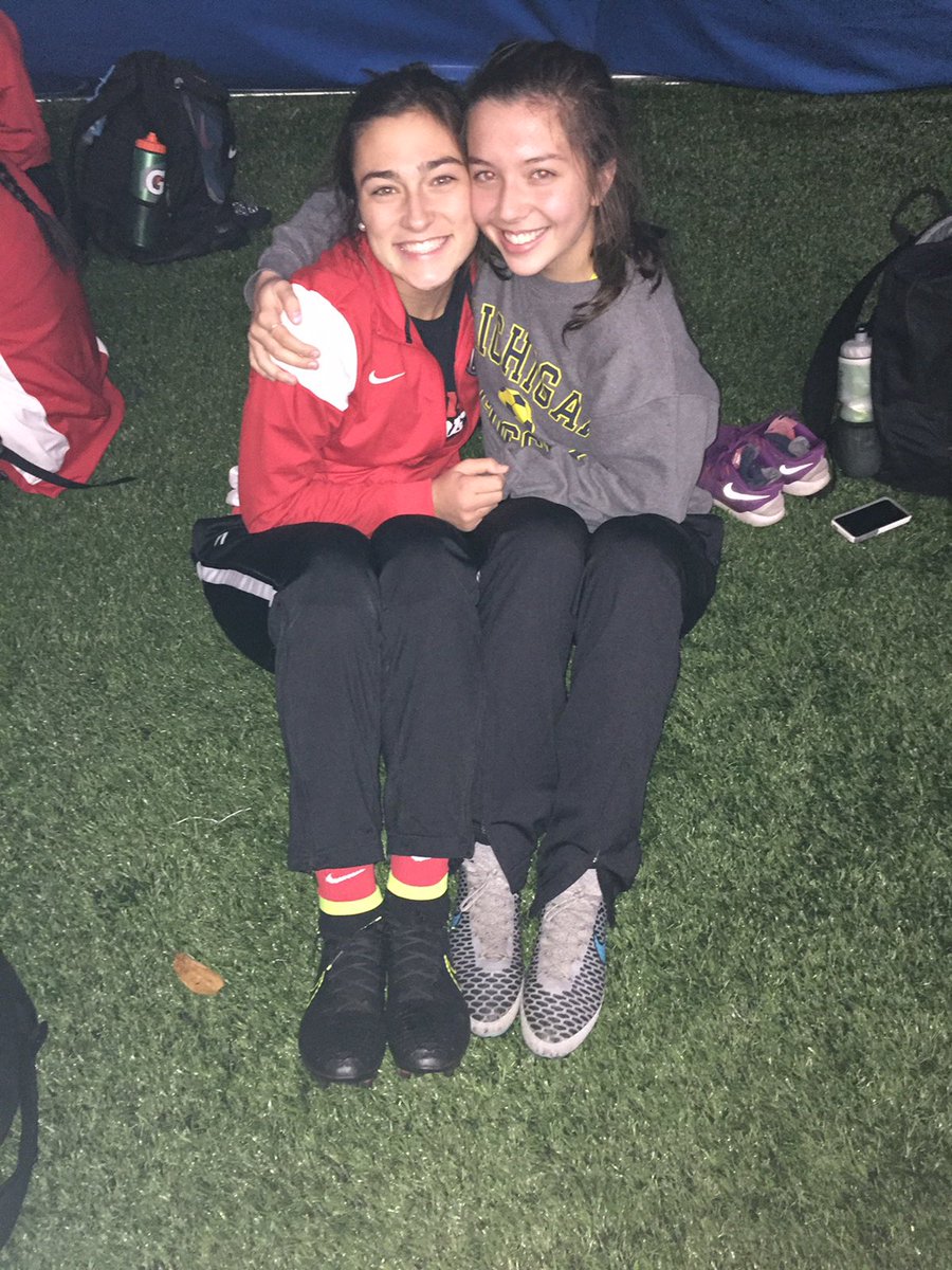 grace_doran13's tweet photo. Congratulations to my amazing best friend on her commitment to play D1 soccer at Boston University. I love you🐶🔴⚪️⚽️ https://t.co/QDqc3b3kyy