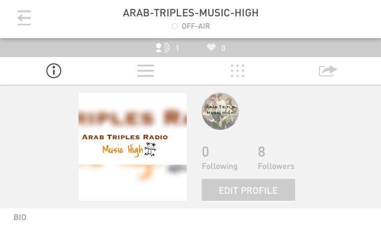 تربلز حسابنا القديم ببرنامج mixlr خرب اتمنى تضيفونا بالجديد هو

arab-triples-music-high

<رت>
#ArabTriplesMusicHigh