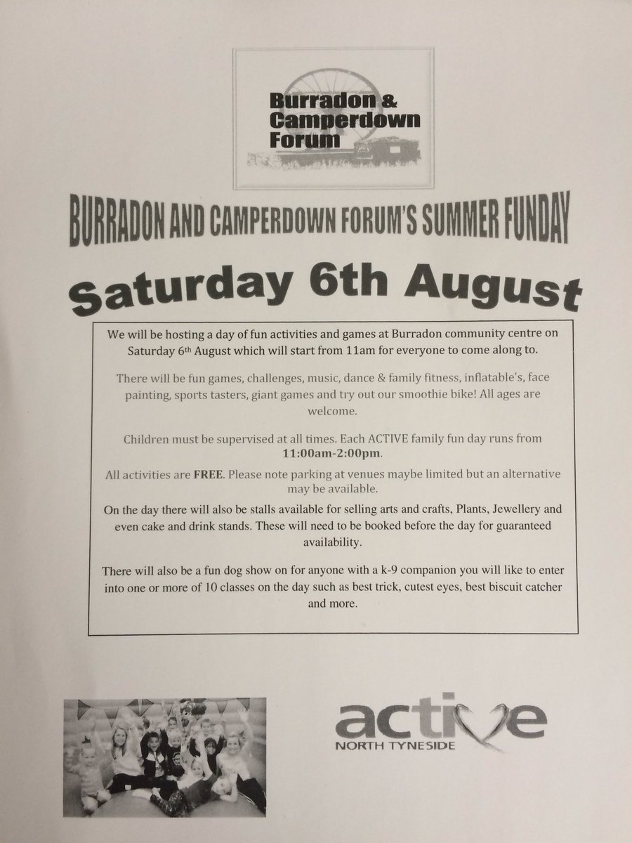BurradonForum's tweet photo. Sat 6th August. 11am-2pm. All activities are FREE!!! https://t.co/Vc9OC8mqpm