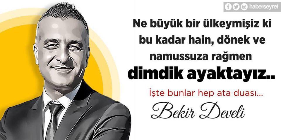 #bekirdeveliTRTdeİstiyoruz işte tam bu sebepten dolayı vatanevladı...@BekirDeveli
