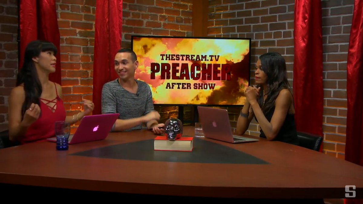 PreacherFanShow's tweet photo. Grab your communion wafers and wine cuz this season comes to an end tonight! #PreacherAS https://t.co/L8yCVs1bBP โช๏ธ https://t.co/Fd0mtyCwN7