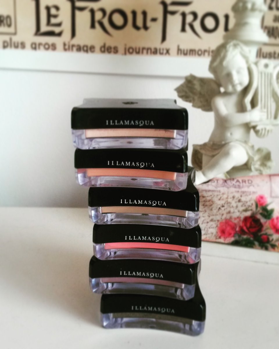 I call this the leaning tower of <a href="/Illamasqua/">Illamasqua</a> pigments ♡♡♡