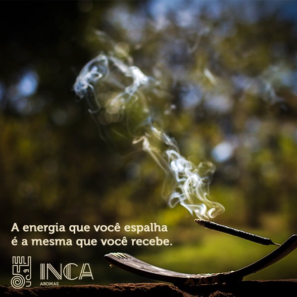incaaromas's tweet photo. A energia que você espalha é a mesma que você recebe. Espalhe boas energias! https://t.co/OWjl6vl5yt