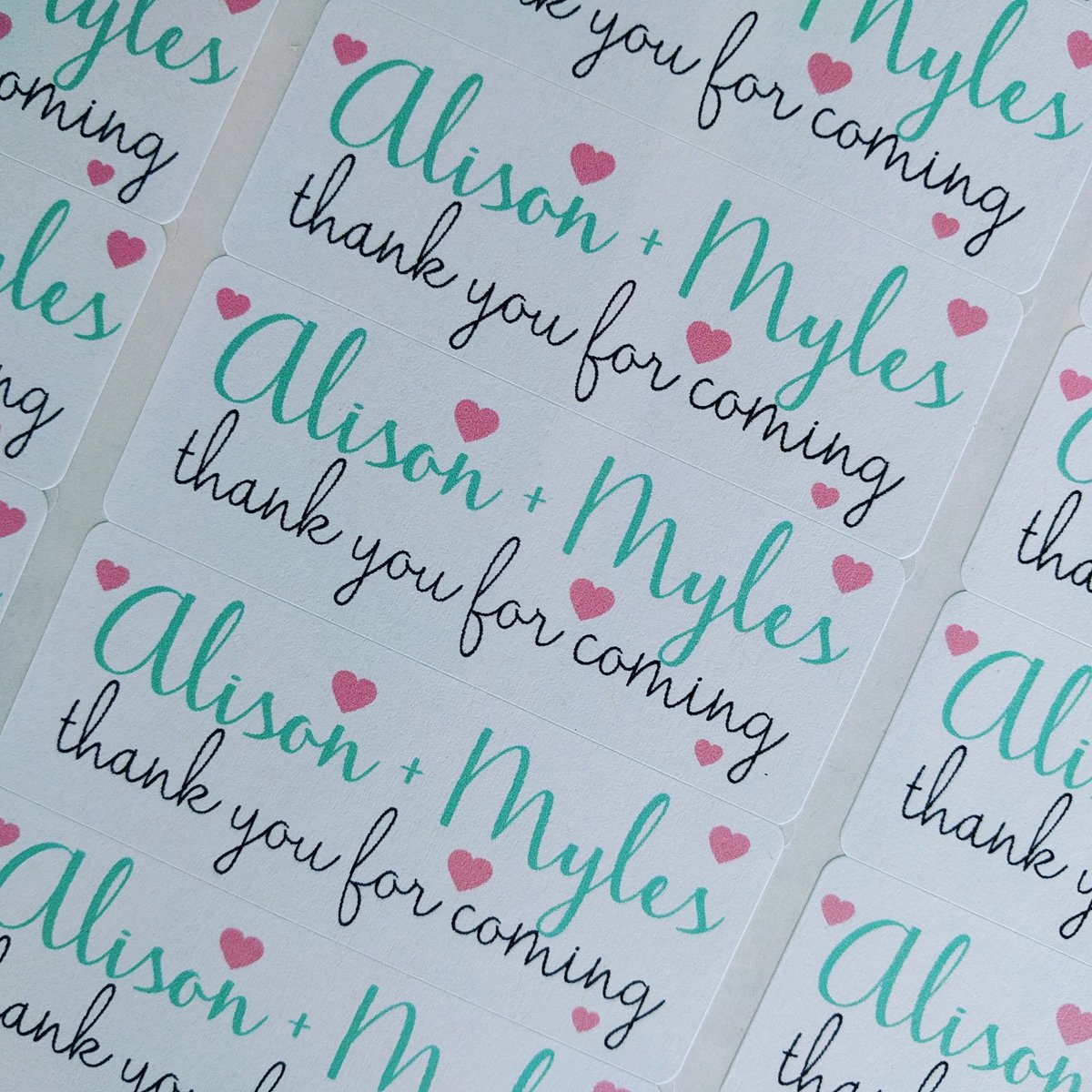 PeterPops_'s tweet photo. Custom labels for #peterpops first wedding! Excited is an understatement! #loveissweet https://t.co/x1urA0aSfP