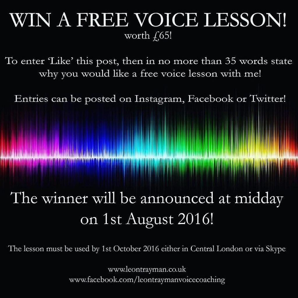 leontrayman's tweet image. ONE DAY MORE!!! Share, like &amp;amp; comment! You have 24 hours!
#win #singitout #singinglesson #… ift.tt/2anCiKy