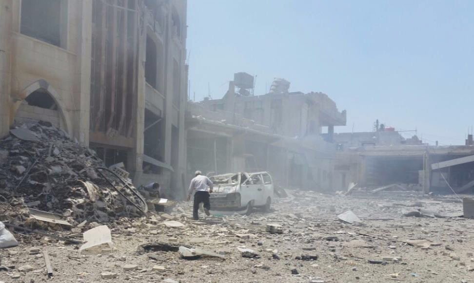 DMiliband's tweet image. .@theIRC-supported hospital in #Syria hit by airstrike killing six today. Read our statement rescue.org/press-release/…