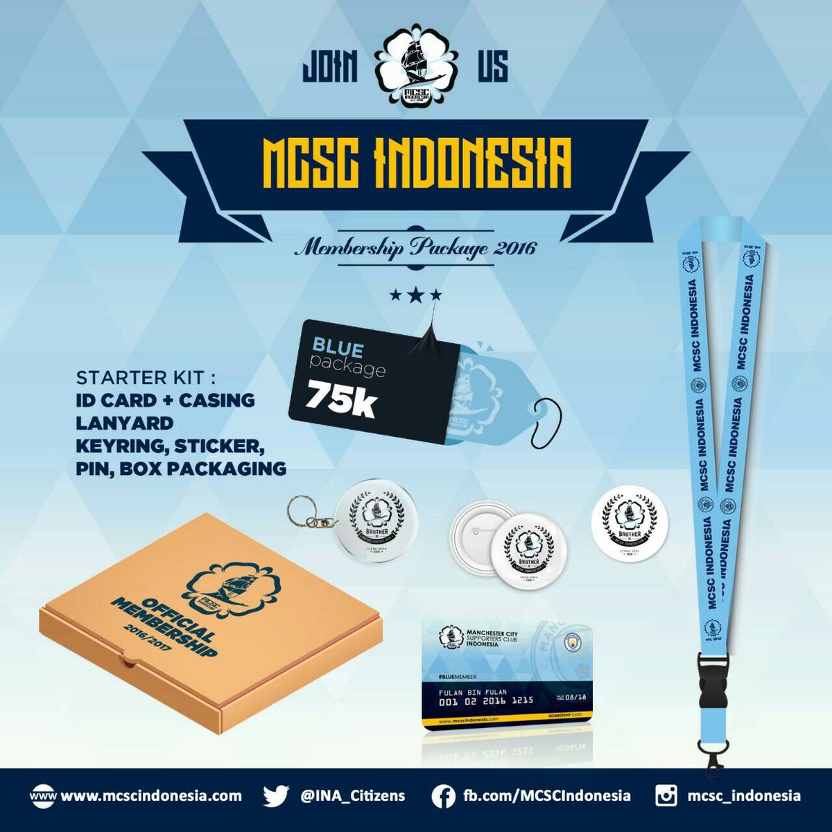 Open Member :
Pendaftaran mulai dari tanggal 29 juli 2016 - 31 agustus 2016.
CP : Pin D037232F