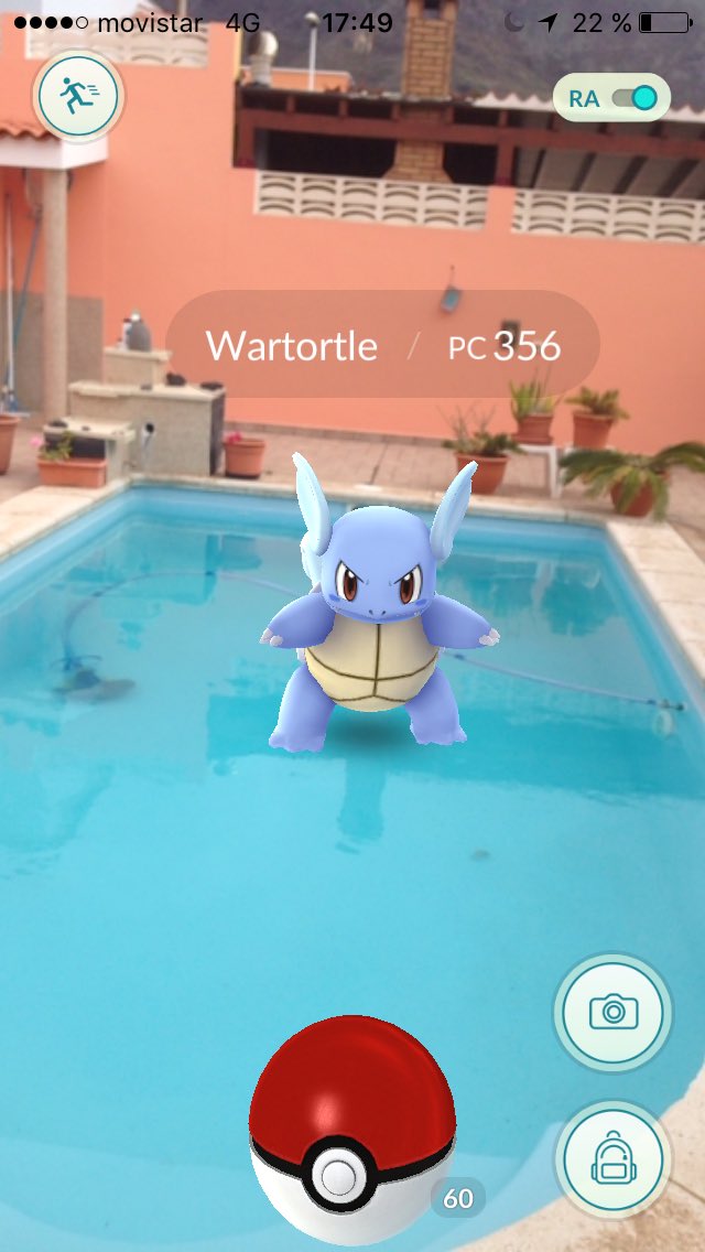javialogut's tweet photo. Después de encontrarme un Wartortle en mi propia casa y gastar casi 40 pokeballs... se me ha escapado 💔😭 https://t.co/7tLaPF7bVm