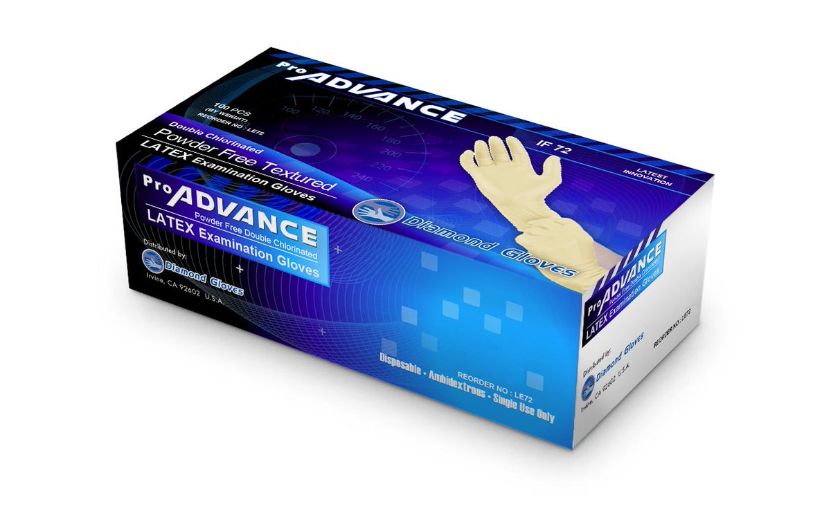 Diamond #Gloves Pro Advance Latex Examination Powder Free Gloves
Buy :$75.99 (1000 pcs/Case)
clkmedicalsupply.com/diamond-gloves…