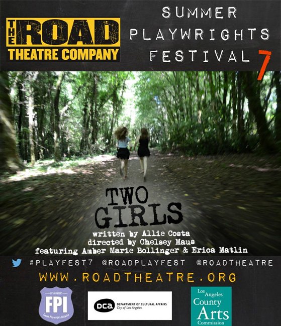 allieacts's tweet photo. Summer Playwrights Festival starts today See TWO GIRLS Tuesday https://t.co/njU6dnpqCG https://t.co/u6fZSpNC8S #SPF7 https://t.co/dqKuZyFxGw
