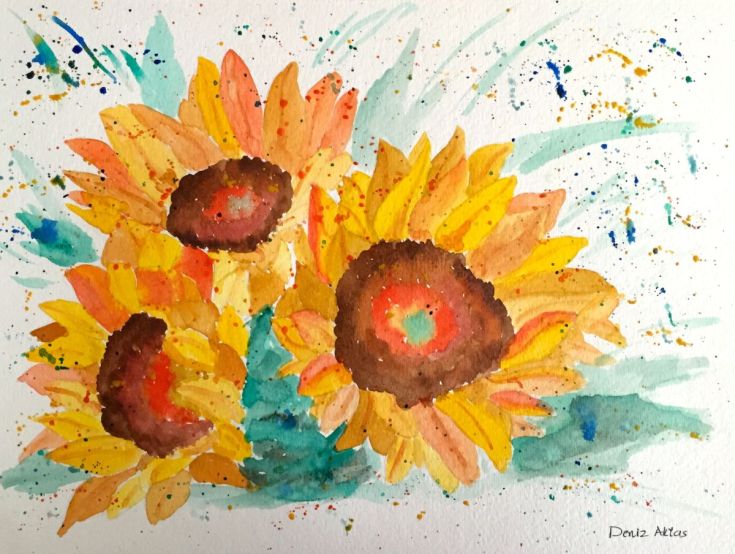 artfinderlatest's tweet photo. Sun Splash by @WSSOil #watercolor #painting #art https://t.co/FLUUbNL8xJ @artfinder https://t.co/Hr22kImAYO