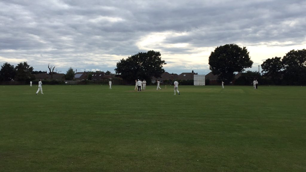 Baker Jnr hits a four to see Hykeham win by five wickets