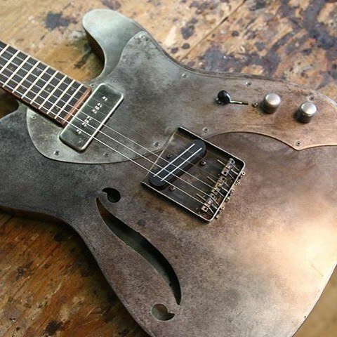 It's a Mulecaster weekend. Shot from the Shop. muleresophonic.com #guitar #handmade #resonator #maker #theb…